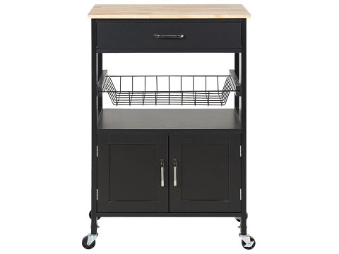 Wózek kuchenny LUGO Czarny