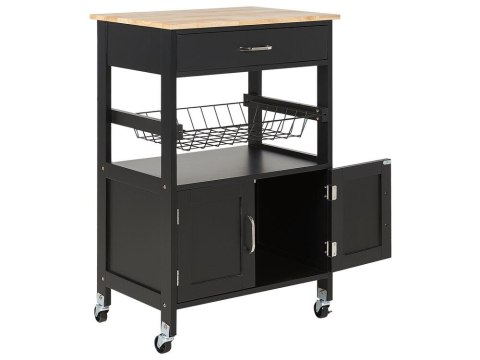 Wózek kuchenny LUGO Czarny