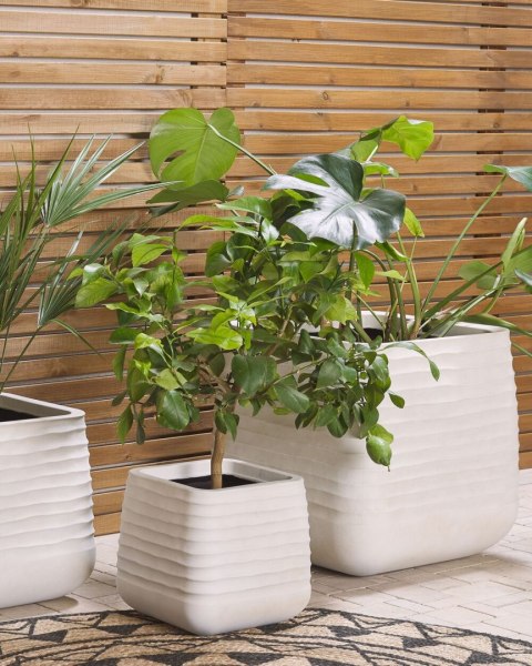 Doniczka PARIKIA Plastik 50 cm Biały