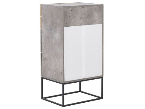 Komoda efekt betonu jasne drewno ACRA