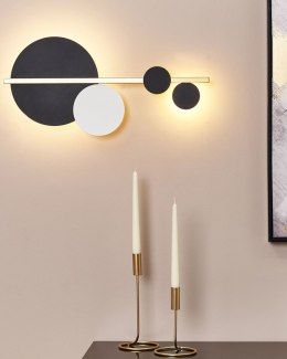 Lampa ścienna LED PARITA Metal Czarny Lumarko!