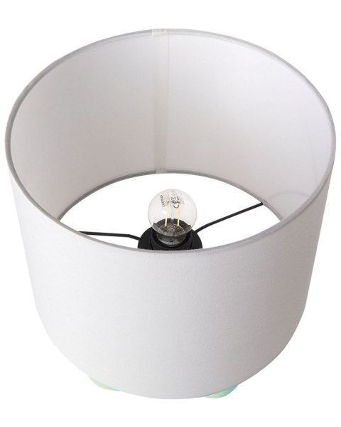 Lampa stołowa ABBIE Ceramika Jasnozielony