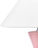 Lampa stołowa FERRY Ceramika Różowy Lumarko!