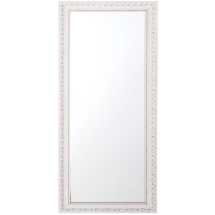 Lustro ścienne MAULEON 50 cm 130 cm Kremowy