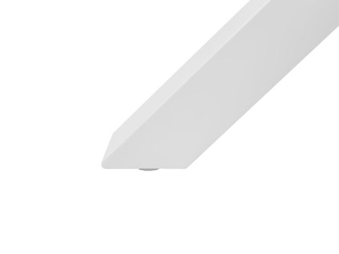 Zestaw ogrodowy dla 4 osób MALETTO/COSOLETO Metal Biały marmur