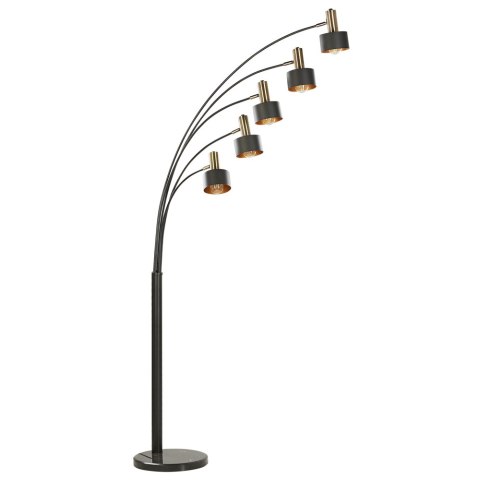 Lampa podłogowa ANBESA Regulowana Metal Czarny Lumarko!