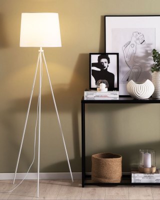 Lampa podłogowa SAMBRA Metal Biały