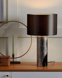 Lampa stołowa AIKEN Porcelana Czarny Lumarko!
