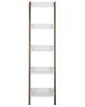 Regał 4 półki MOBILE DUO 166 cm Brązowy/ biały Lumarko!