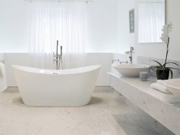 Wanna wolnostojąca 160 x 76 cm biała ANTIGUA Lumarko!