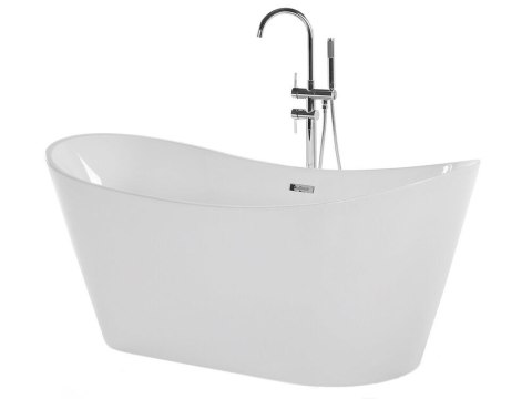 Wanna wolnostojąca 160 x 76 cm biała ANTIGUA