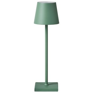 Bezprzewodowa lampa stołowa LED BACEIRO Ze ściemniaczem Metal Zielony