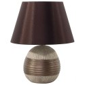 Lampa stołowa SADO Porcelana Brązowy Lumarko!
