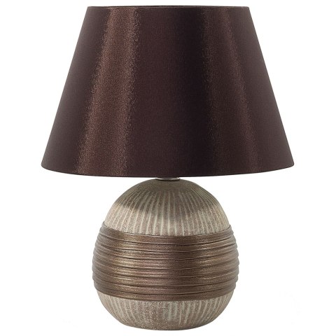 Lampa stołowa SADO Porcelana Brązowy Lumarko!