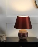 Lampa stołowa SADO Porcelana Brązowy Lumarko!