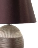 Lampa stołowa SADO Porcelana Brązowy Lumarko!