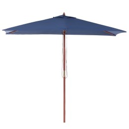 Parasol ogrodowy 144 x 195 cm niebieski FLAMENCO Lumarko!