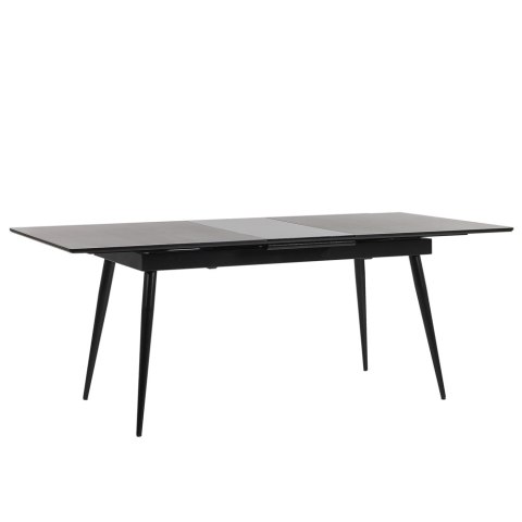 Stół do jadalni rozkładany MALDON Czarny 160/200 cm 90 cm Lumarko!