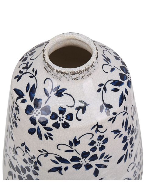 Wazon na kwiaty MARONEIA Kamionka 25 cm Biały