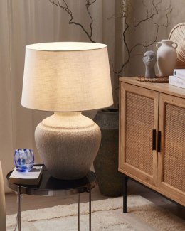 Lampa stołowa CAINE Ceramika Biały Lumarko!