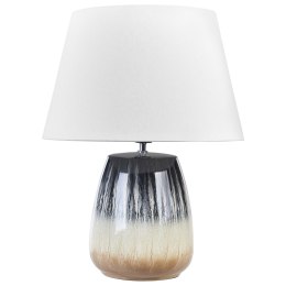 Lampa stołowa CIDRA Ceramika Szary Lumarko!