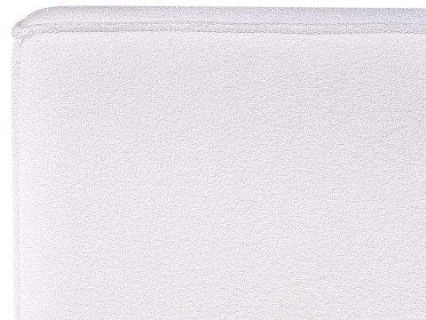 Łóżko Boucle LINARDS 160 x 200 cm Biały