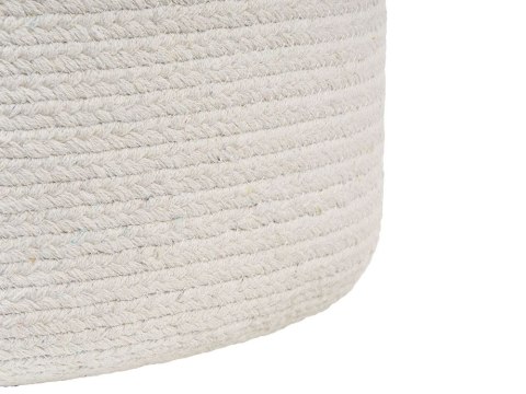 Puf ⌀ 46 cm biały DALAMA