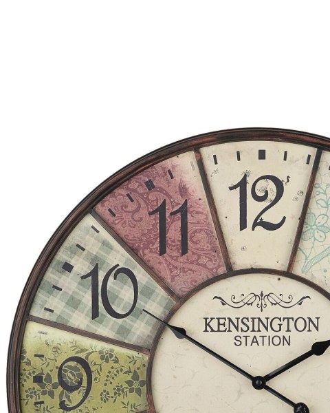 Zegar ścienny BOSWIL 59 cm Metal Kolorowy