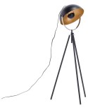 Lampa podłogowa THAMES Metal Czarny Lumarko!