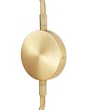 Lampa ścienna KADASSA Regulowana Metal Złoty Lumarko!