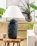 Lampa stołowa TELIRE Ceramika Ciemnoniebieski Lumarko!