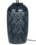 Lampa stołowa TELIRE Ceramika Ciemnoniebieski Lumarko!