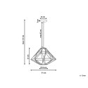 Lampa wisząca GUAM Metal Czarny Lumarko!