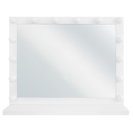 Lustro do makijażu stojące LED BEAUVOIR Biały Lumarko!