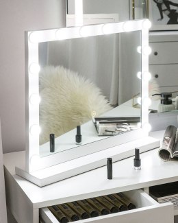 Lustro do makijażu stojące LED BEAUVOIR Biały Lumarko!