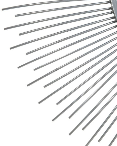 Lustro ścienne CILLY 80 cm 80 cm Metal Srebrny