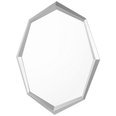 Lustro ścienne OENO 66 cm 91 cm Srebrny