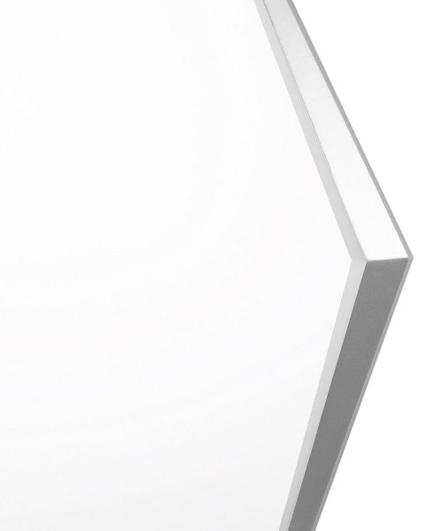 Lustro ścienne OENO 66 cm 91 cm Srebrny