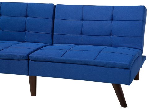 Sofa rozkładana niebieska RONNE