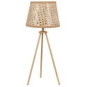Lampa stołowa BOETICA Rattan Naturalny Lumarko!