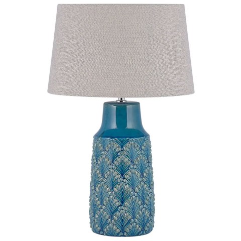 Lampa stołowa THAYA Ceramika Niebieski Lumarko!