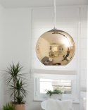 Lampa wisząca ASARO Szkło Złoty Lumarko!