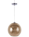 Lampa wisząca ASARO Szkło Złoty Lumarko!