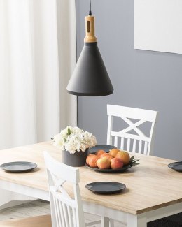 Lampa wisząca MACKENZIE Metal Czarny Lumarko!