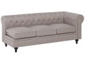 Narożnik prawostronny beżowy CHESTERFIELD Lumarko!