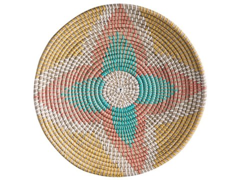 Zestaw dekoracji ściennych SONLA Trawa morska Kolorowy 45/35/30 cm