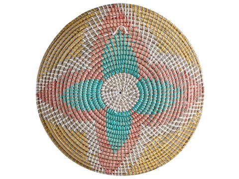 Zestaw dekoracji ściennych SONLA Trawa morska Kolorowy 45/35/30 cm