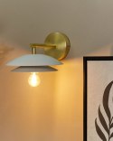 Lampa ścienna LASOLO Metal Biały Lumarko!