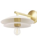 Lampa ścienna LASOLO Metal Biały Lumarko!