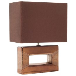 Lampa stołowa ONYX Porcelana Brązowy Lumarko!